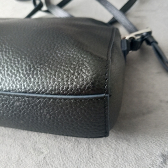 Lodis black leather crossbody bag - Picture 7 of 9